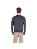 Lyle & Scott Zweifarbig Grau Baumwolle Sweatshirt