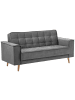 58 aufm Kessel SOFA 2-Sitzer Kavindra Samtvelours anthrazit