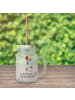 Mr. & Mrs. Panda Einmachglas Einhorn Luftballon mit Spruch in Transparent