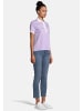 Salzhaut Poloshirt HEIKE in Purple-White