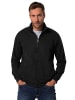 JP1880 Sweatjacke in schwarz
