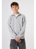 Garcia Troyer Pullover in mid grey melee