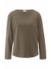 Hessnatur Hessnatur Heavy Jersey Longsleeve Relaxed aus reiner Bio-Baumwolle in silbergrün