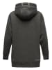 Navahoo Kapuzensweatshirt Silberengelchen in Dark Grey Melange