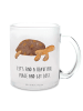 Mr. & Mrs. Panda Teetasse Schildkröte MHerzieren mit Spruch in Transparent