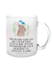 Mr. & Mrs. Panda Tee Tasse Hase Blume mit Spruch in Transparent