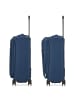 Roncato Gateway 4 Rollen Kofferset 3-teilig mit Dehnfalte blue