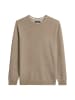Marc O'Polo Pullover regular in Light Brown Melange