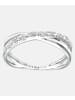 Diamant L'éternel Ring aus 375 Weißgold mit 0.05 Karat Diamant