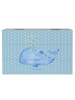 Mr. & Mrs. Panda Geschenkbox Wal Konfetti ohne Spruch in Blau Pastell