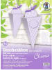 Buntpapierfabrik Ludwig Bähr Geschenkbox Chiara 7,5x20x7,5cm Packung mit 5 Stück Motiv: 43