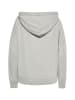 Swirly Damen Sweatshirt in Hellgrau Melange
