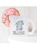 Mr. & Mrs. Panda Teetasse Elefant Seifenblasen mit Spruch in Transparent