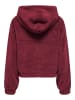 ONLY Teddyfell Jacke in Cabernet