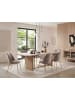 FineBuy Esszimmerstuhl in Beige / Samt / 53x50x87