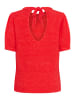 Kaffe Strickpullover KAemilie Regular fit in Hibiscus