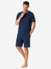 Schiesser Pyjama Modern Bonded in Admiral