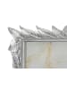 Mauro Ferretti Silberner Harzrahmen 27x2x32,3 cm (Innenmaße 20x25 cm)