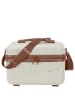 travelite Bali - Beautycase 36 cm (schwarz) in weiÃŸ/cognac