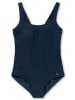 sheego Badeanzug in tiefblau