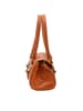 Viola Castellani Tasche mit Henkel in COGNAC