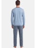 Ammann Schlafanzug Mix & Match in Copen blue