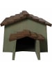 Siena Garden Igelhaus Miami Kiefer , 55x38x28 in Olive/Braun in Olive/Braun