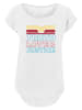 F4NT4STIC Long Cut T-Shirt DC Comics Wonder Woman 84 in weiß