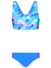 Aquarti Mädchen Sport Bikini Racerback Bustier & Bikinislip in violett