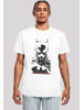 F4NT4STIC T-Shirt DC Comics Batman Solid Stare in weiß