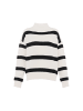 VINAJA Women Sweater in Wollweiss Schwarz