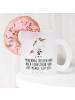 Mr. & Mrs. Panda Kaffeetasse Einhorn Traurig mit Spruch in Transparent
