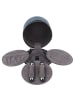 Windrose Basic Collection Nappa Schmucketui Leder 10 cm schwarz