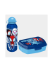 MARVEL Spider-Man Brotdose & Trinkflasche Set Blau Web Design