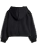 Sometime Soon Reißverschluss Kapuzenpullover Stsevie Mädchen in BLACK