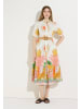 More & More Kleid in ecru koralle - 0001