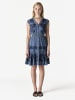 KOROSHI Kleid mit besticktem Denim-Effekt in blau