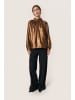 Soaked in Luxury Langarm-Bluse SLElvie Lockere Passform in Copper