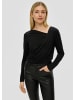 s.Oliver T-Shirt langarm in Schwarz