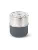 Black+Blum Lunchbecher aus Glas, Schiefer, 400 ml
