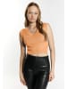 myMo Damen Strickpullunder in Orange