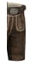 Stockerpoint Lederhose kurz Hansi in Braun