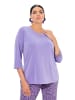 Ulla Popken Shirt in lavendel