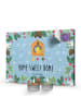 Mr. & Mrs. Panda Adventskalender Vogelhaus Home mit Spruch in Eisblau