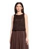 Vera Mont Bluse in schoko - 0002