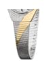 Regent Armbanduhr Regent Metallarmband silber, gold klein (ca. 23x30mm)