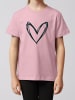 wat? Apparel T-Shirt Herzi in Rosa