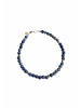 Gemshine Armband Lapis Lazuli in silver coloured