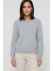 Olsen Strickpullover in hellgrau - 0001