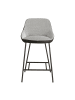 Angel Cerdá Hocker 4100 in Schwarz/Grau – (B)51 x (H)90 x (T)50 cm